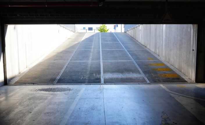 hormigon impreso rampas de garaje sevilla