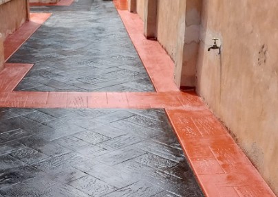 Revestimiento decorativo en chalet de Mairena del Aljarafe