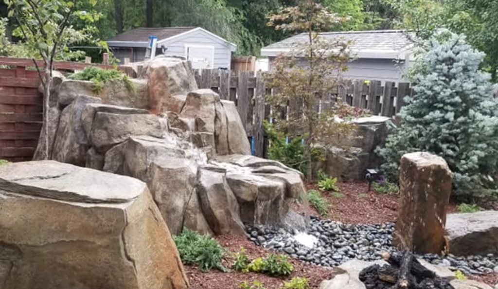 jardin decorativo hormigon sevilla