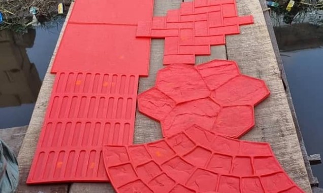 Hormigón impreso en Sevilla 11 molde-hormigon-rojo-sevilla
