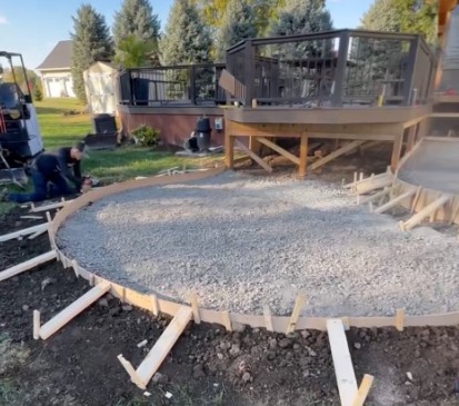 Terraza residencial moderna